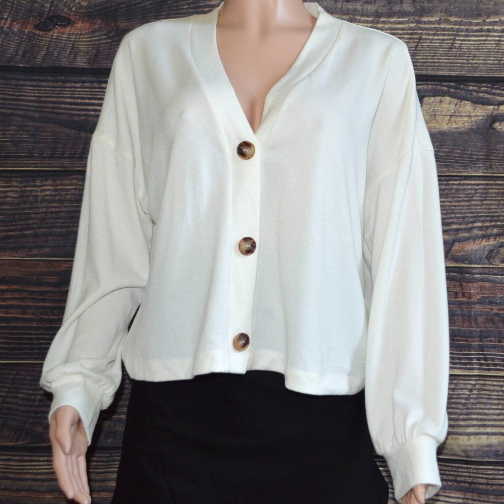 Social Standard by Sanctuary Cardigan Lightweight Sweater Size Large